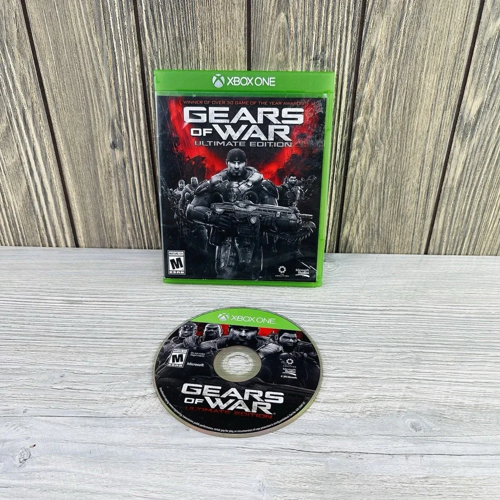Gears of War: Ultimate Edition (Xbox One, 2015) - TESTED AND WORKING